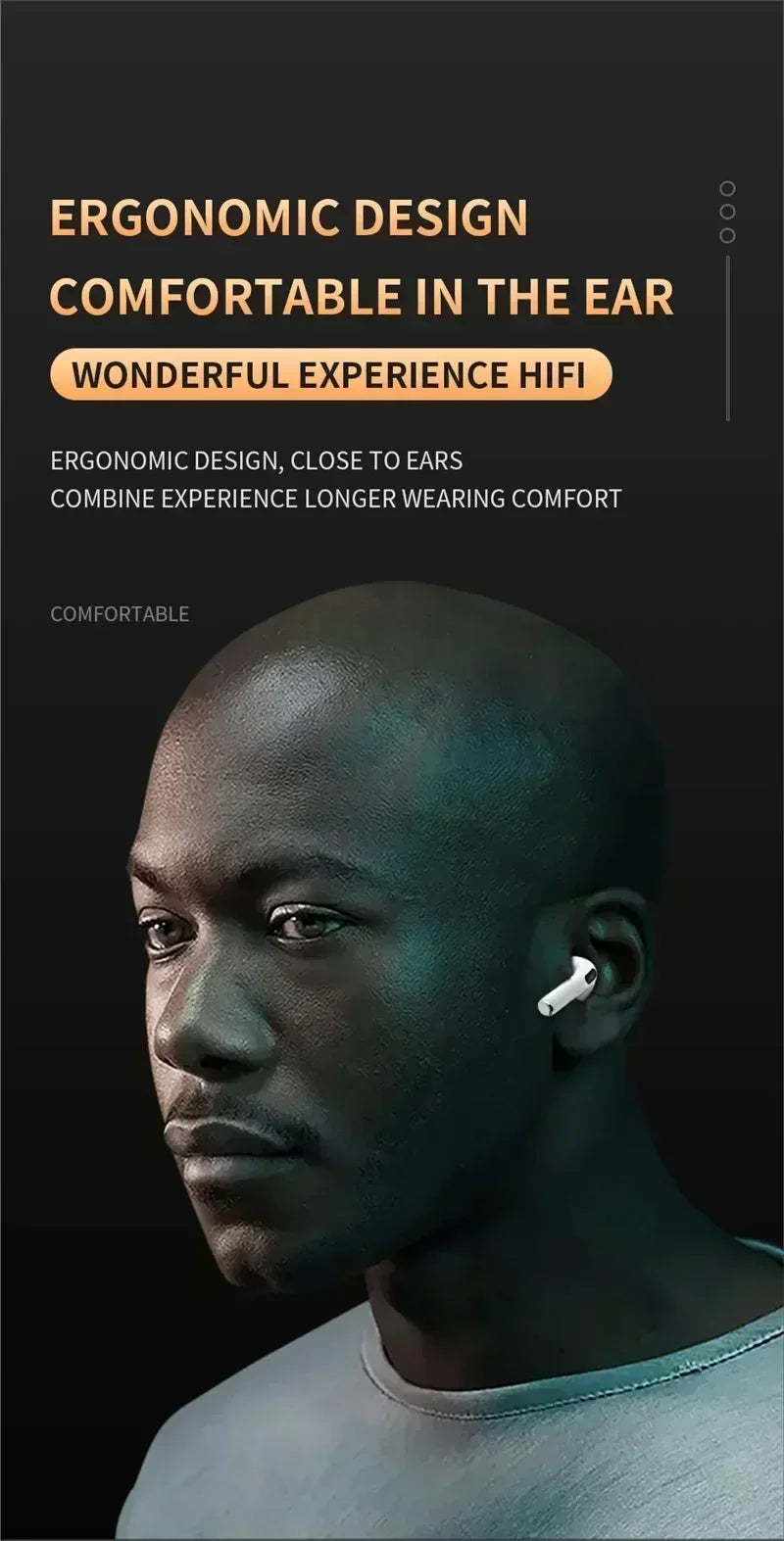 TWS Pro6 Earphone Bluetooth Headphones with Mic 9D Stereo Pro 6 Earbuds for Xiaomi Samsung Android Wireless Bluetooth Headset