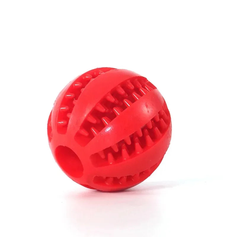 Durable Dog Toy – Tooth Cleaning Treat Ball