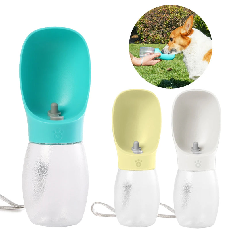 2-in-1 Portable Pet Water Bottle & Food Container
