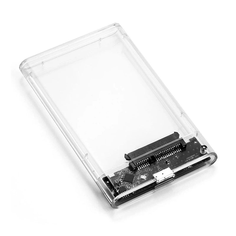 USB 3.0 HDD Enclosure 2.5inch SATA SSD Hard Drive Case with 5Gbps Transfer Speed Mobile External Housing Harddisk Boxs Cable