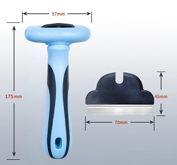 Pet Grooming Comb – Hair Remover & Trimmer for Cats and Dogs