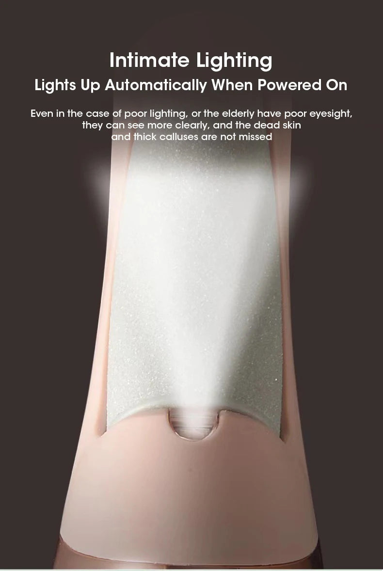 Electric Foot Grinder Automatic Foot Callus Rubbing Pedicure Dead Skin Callus Remover for Foot Rechargeable Foot Beauty Machine