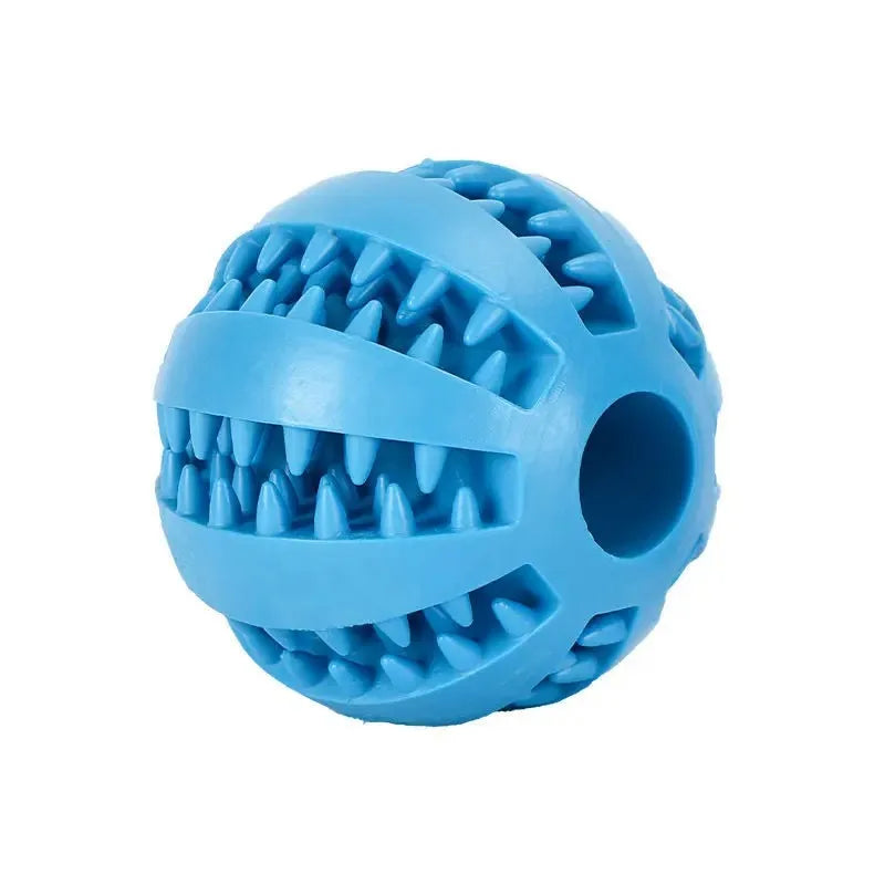 Durable Dog Toy – Tooth Cleaning Treat Ball