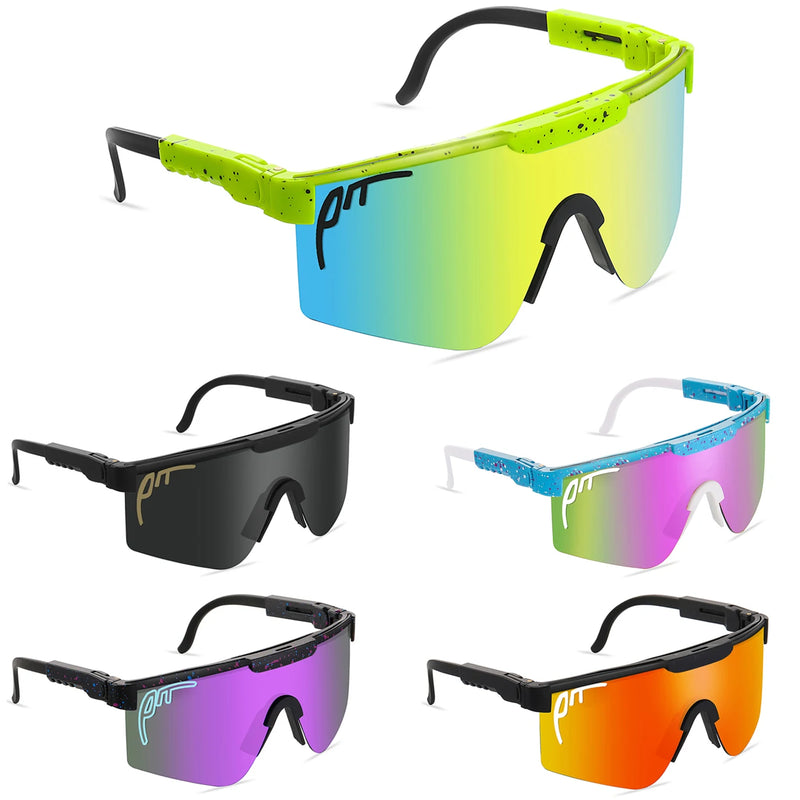 Pit Viper Cycling Glasses Outdoor Sunglasses MTB Men Women Sport Goggles UV400 Bike Bicycle Eyewear Without Box