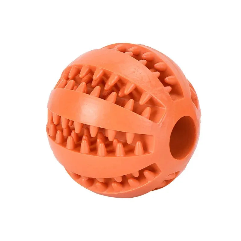 Durable Dog Toy – Tooth Cleaning Treat Ball
