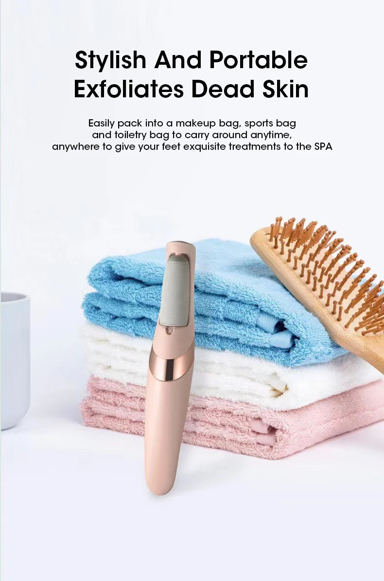 Electric Foot Grinder Automatic Foot Callus Rubbing Pedicure Dead Skin Callus Remover for Foot Rechargeable Foot Beauty Machine