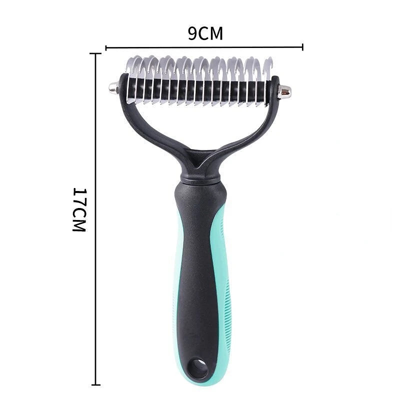 Pet Grooming Comb – Hair Remover & Trimmer for Cats and Dogs