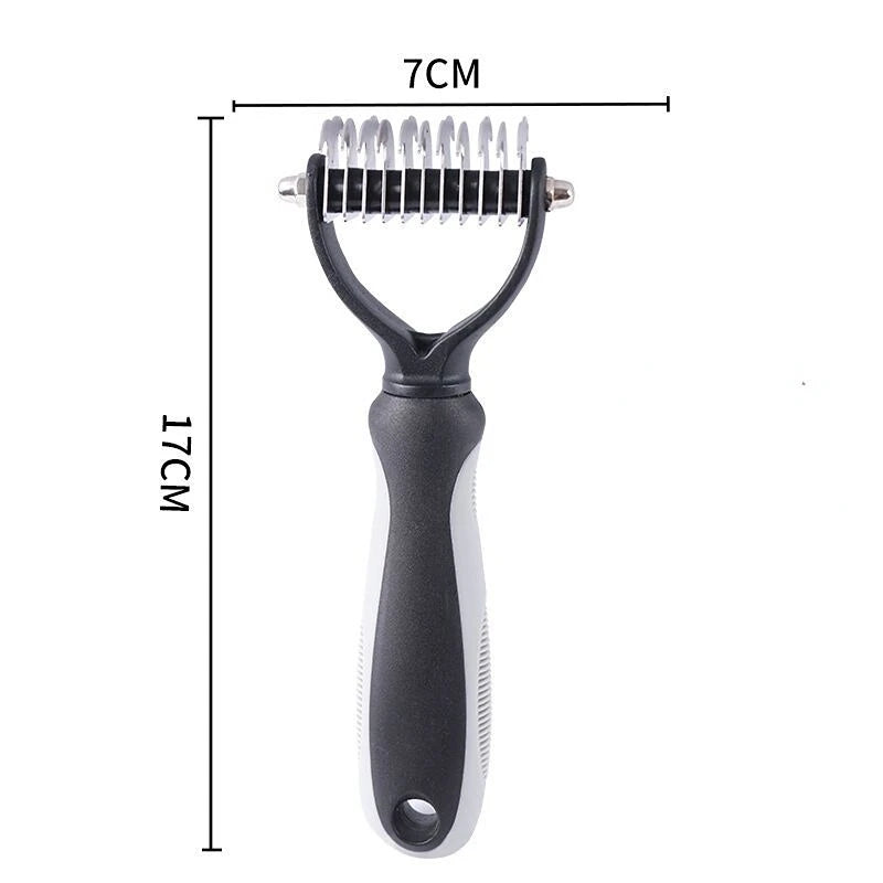 Pet Grooming Comb – Hair Remover & Trimmer for Cats and Dogs