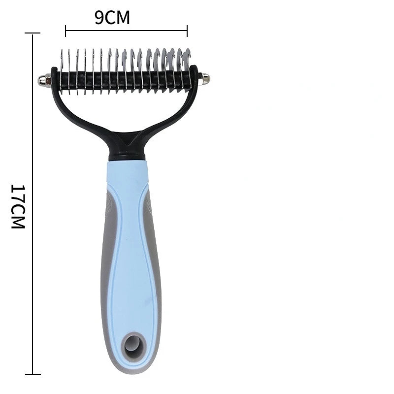 Pet Grooming Comb – Hair Remover & Trimmer for Cats and Dogs