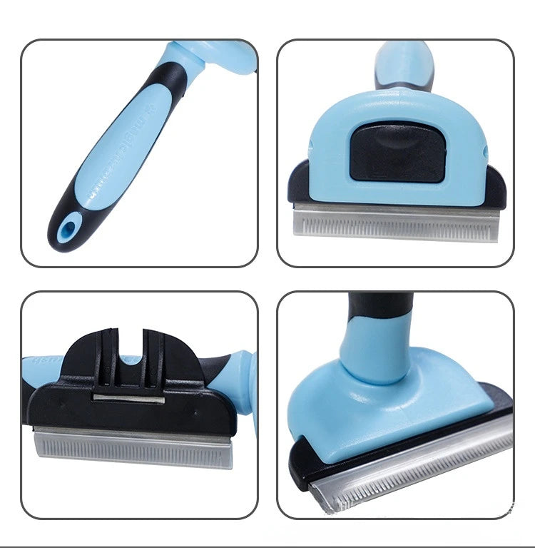 Pet Grooming Comb – Hair Remover & Trimmer for Cats and Dogs