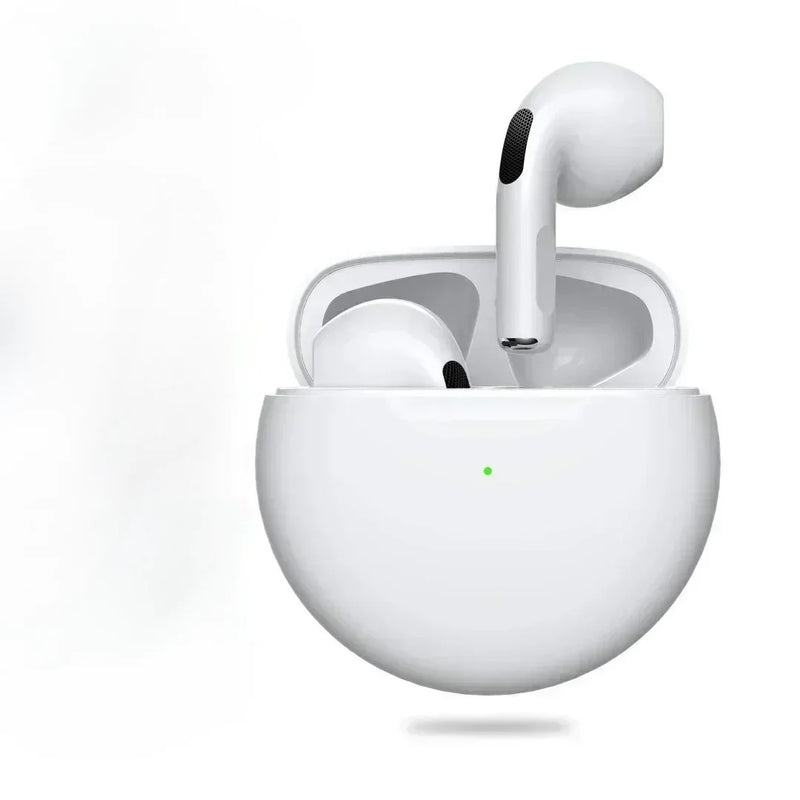 TWS Pro6 Earphone Bluetooth Headphones with Mic 9D Stereo Pro 6 Earbuds for Xiaomi Samsung Android Wireless Bluetooth Headset