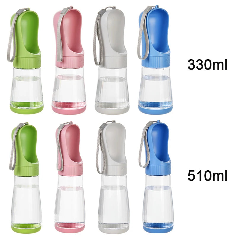 2-in-1 Portable Pet Water Bottle & Food Container