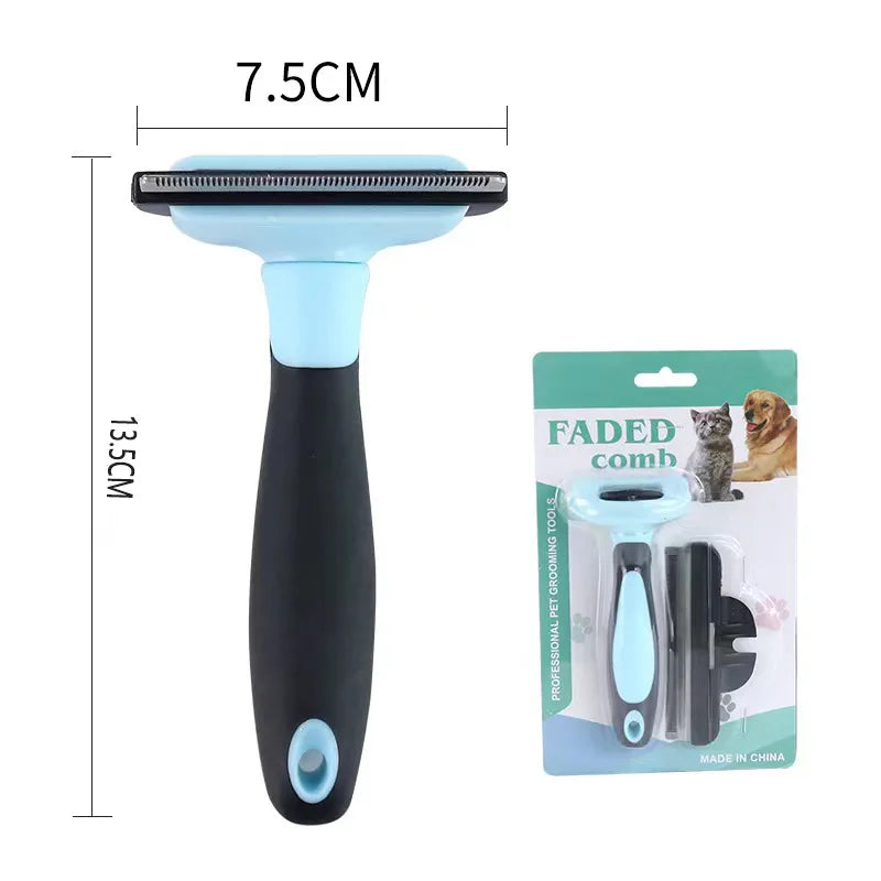Pet Grooming Comb – Hair Remover & Trimmer for Cats and Dogs