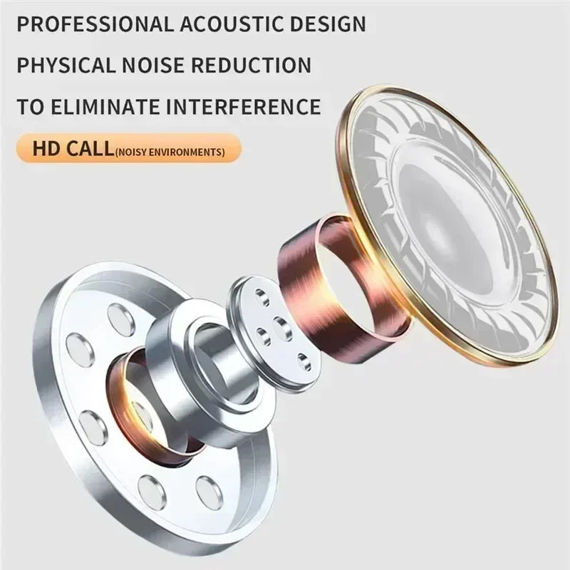 TWS Pro6 Earphone Bluetooth Headphones with Mic 9D Stereo Pro 6 Earbuds for Xiaomi Samsung Android Wireless Bluetooth Headset