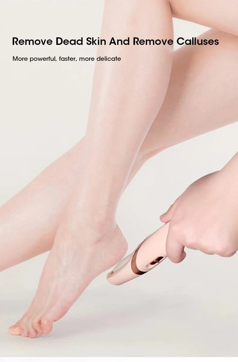 Electric Foot Grinder Automatic Foot Callus Rubbing Pedicure Dead Skin Callus Remover for Foot Rechargeable Foot Beauty Machine