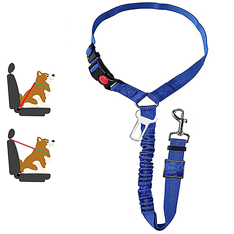 Heavy Duty Pet Harness & Leash Combo for Car Travel