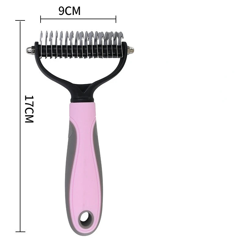 Pet Grooming Comb – Hair Remover & Trimmer for Cats and Dogs