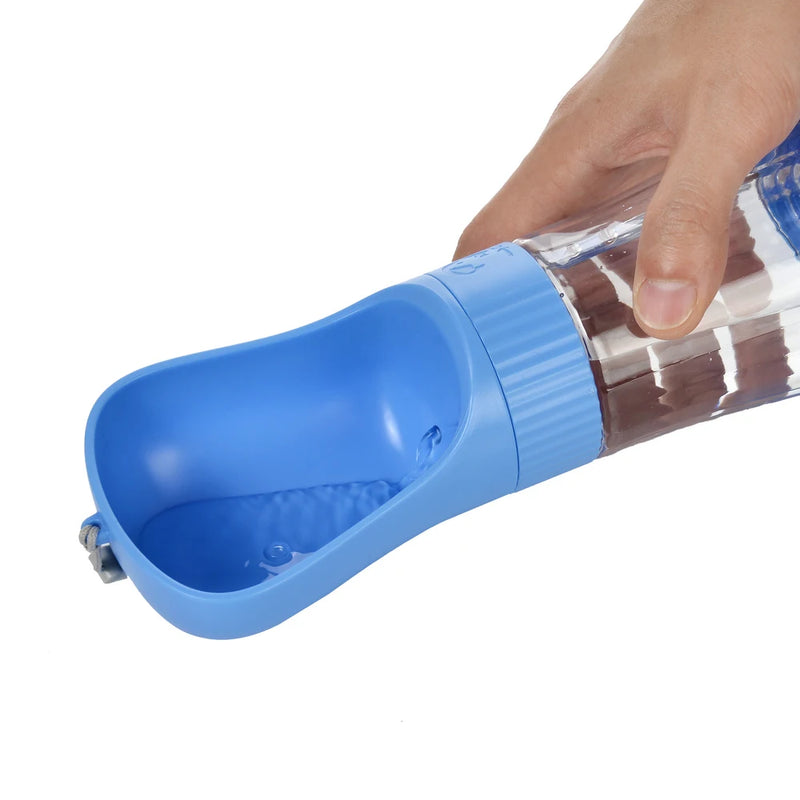2-in-1 Portable Pet Water Bottle & Food Container