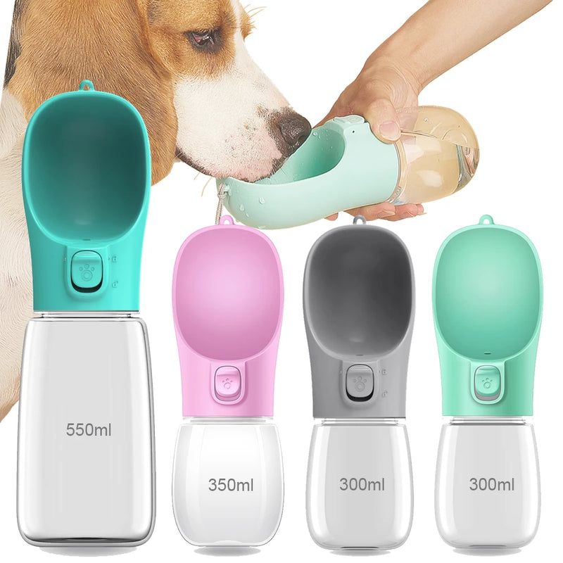 2-in-1 Portable Pet Water Bottle & Food Container