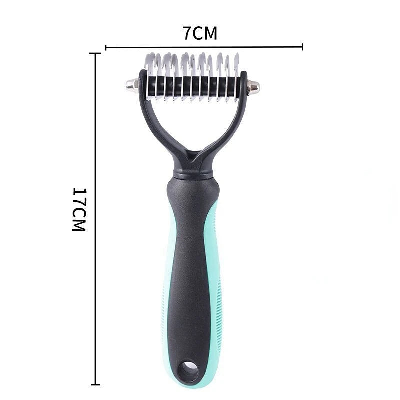 Pet Grooming Comb – Hair Remover & Trimmer for Cats and Dogs