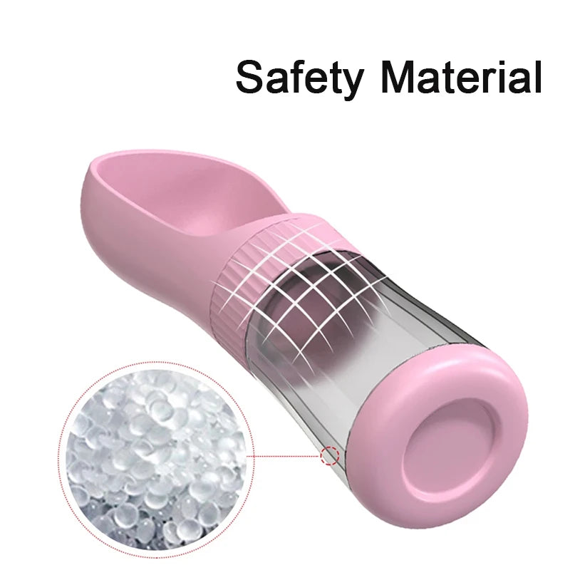 2-in-1 Portable Pet Water Bottle & Food Container