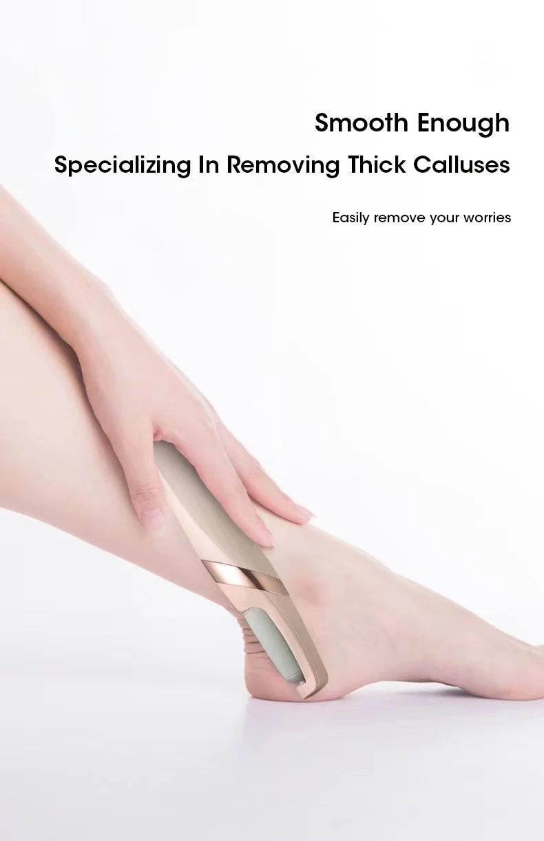 Electric Foot Grinder Automatic Foot Callus Rubbing Pedicure Dead Skin Callus Remover for Foot Rechargeable Foot Beauty Machine