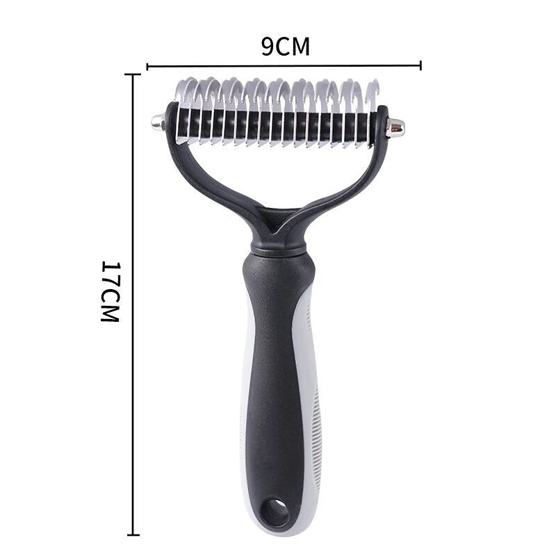 Pet Grooming Comb – Hair Remover & Trimmer for Cats and Dogs