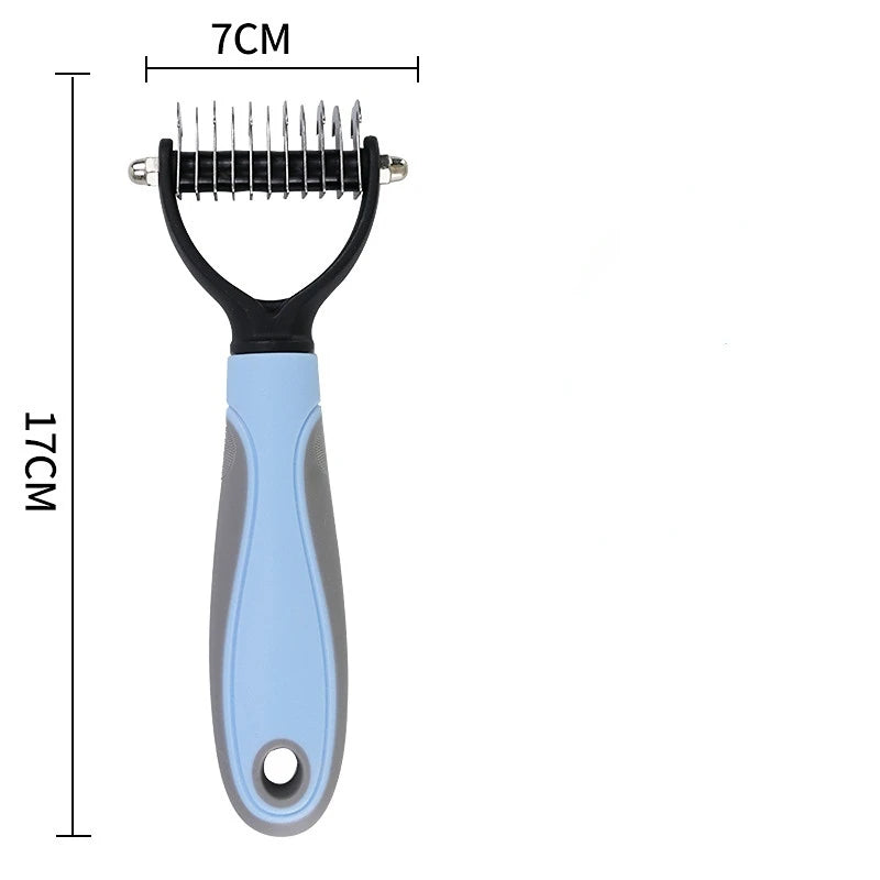 Pet Grooming Comb – Hair Remover & Trimmer for Cats and Dogs