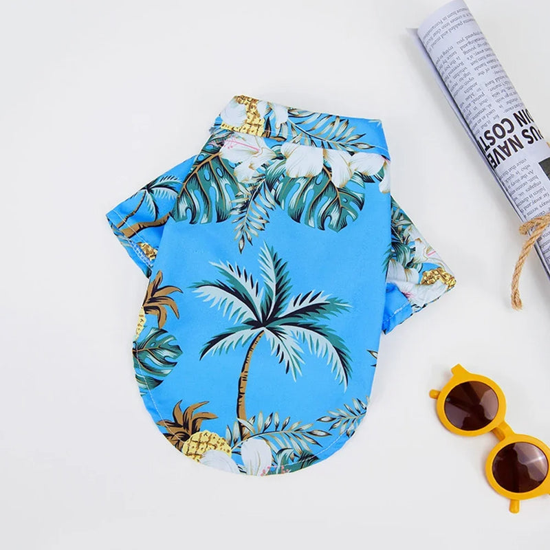 Hawaiian Pet T-shirt XL-5XL – Summer Shirt for Medium/Large Dogs