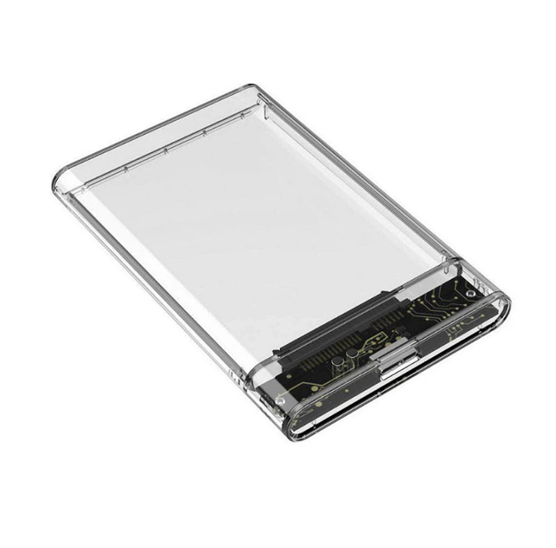 USB 3.0 HDD Enclosure 2.5inch SATA SSD Hard Drive Case with 5Gbps Transfer Speed Mobile External Housing Harddisk Boxs Cable
